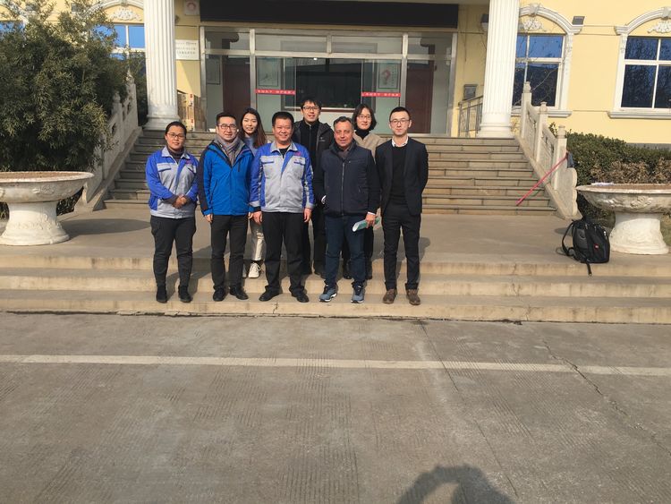 客戶(hù)來(lái)廠(chǎng)考察合照 客戶(hù)來(lái)廠(chǎng)考察合照