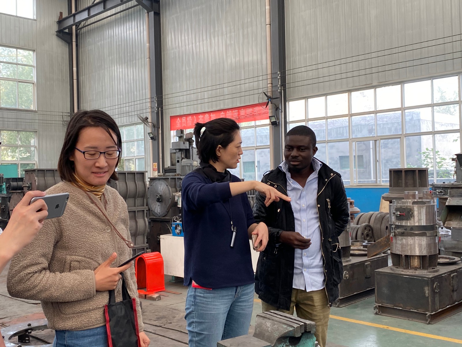 國外客戶來廠考察圖片 國外客戶來廠考察圖片